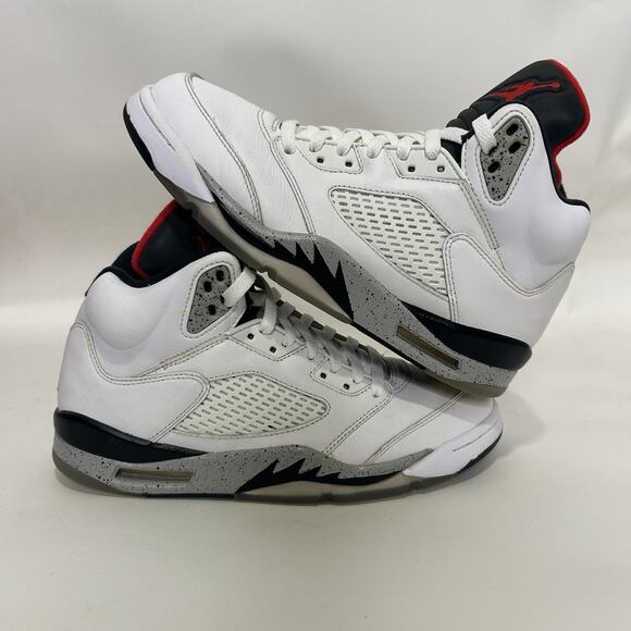 Jordan Other - Nike Air Jordan 5 Retro OG “White Cement”